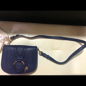 NWT Chloe- See by Chloe crossbody in gorgeous blue